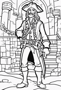 Pirate in Castle
