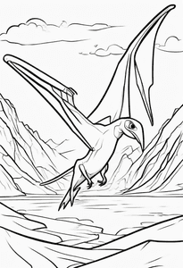 Pterodactyl in Glacier