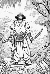 Samurai in Jungle