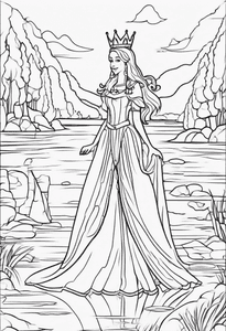 Queen in Lake