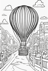 Hotairballoon in Parade