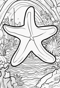 Starfish in Treasure Cave