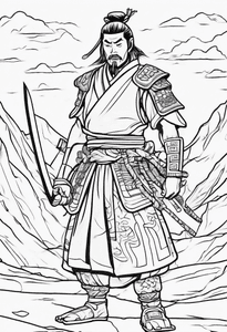Samurai in Glacier