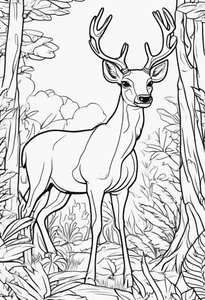 Deer in Jungle