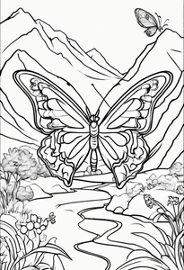 Butterfly in Valley